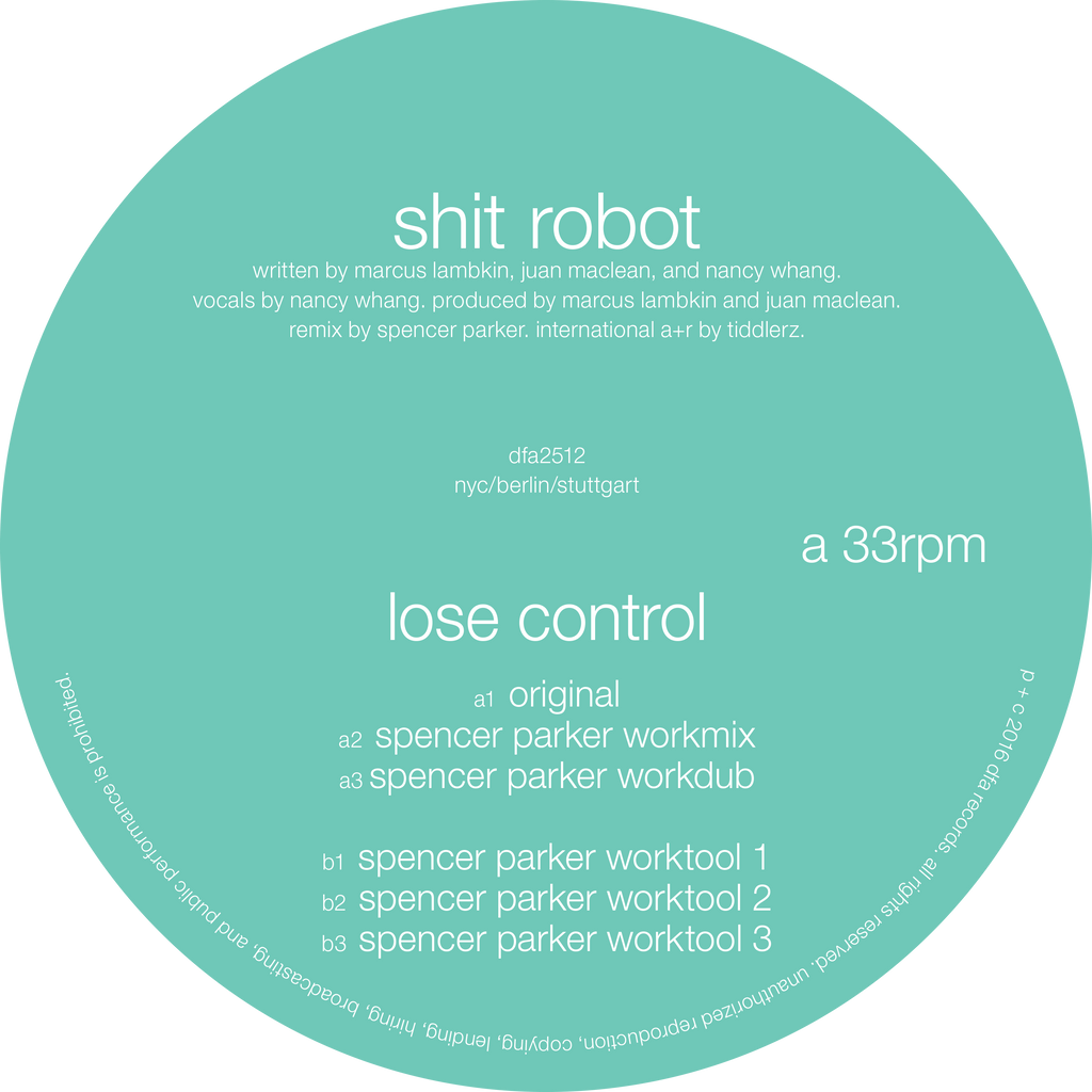 Shit Robot - Lose Control (12")