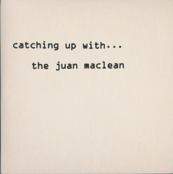 The Juan Maclean - Catching Up With... CD