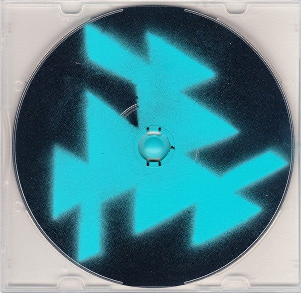Factory Floor - Two Different Ways CD w/ spray painted cover + Richard H. Kirk Remix