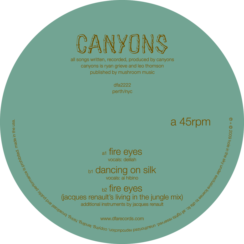 Canyons - Fire Eyes
