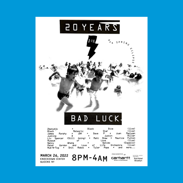DFA20: Twenty Years Bad Luck Poster