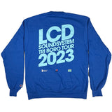 LCD Soundsystem - 2023 Tri Boro Tour Disco Dude Crewneck Sweatshirt