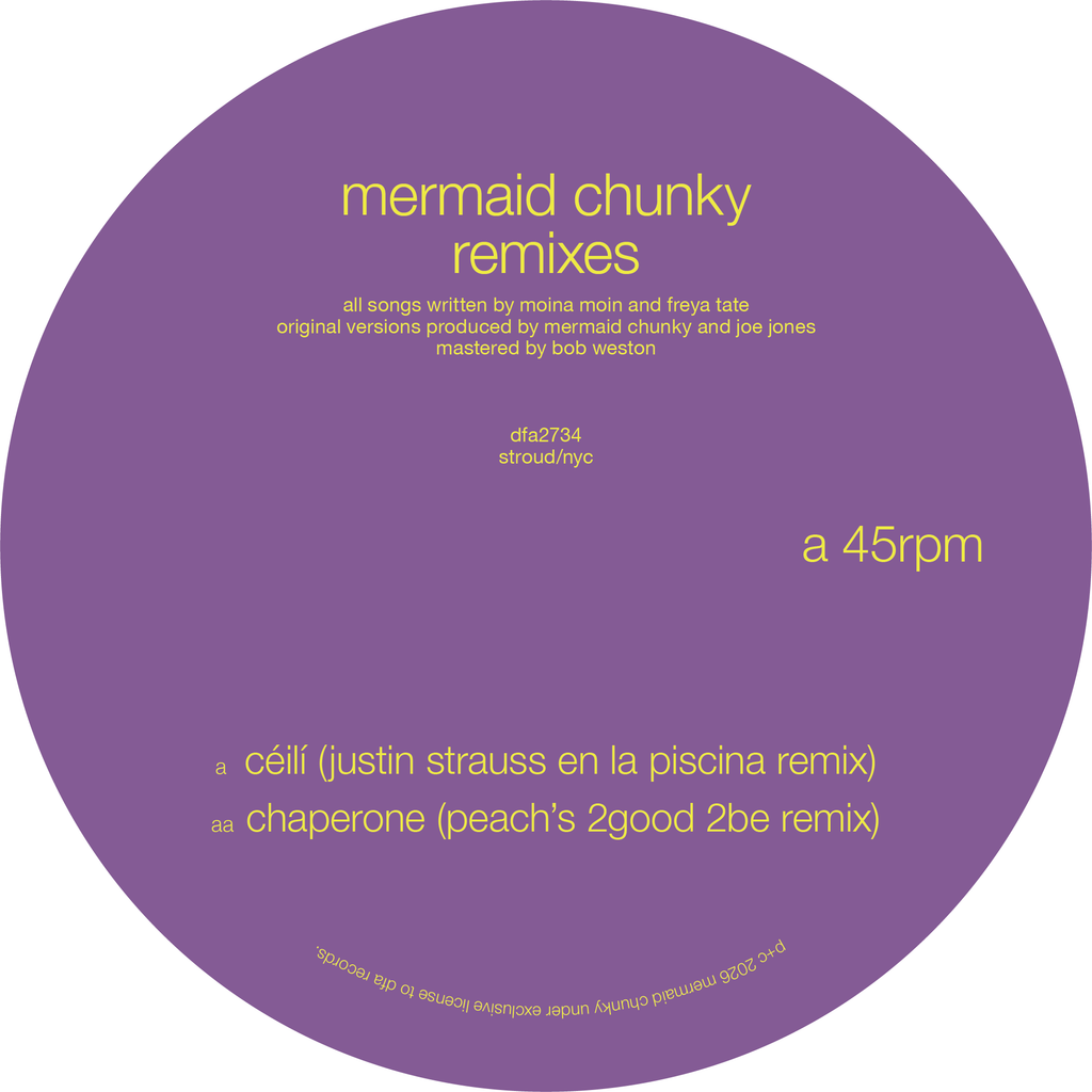PRE-ORDER: Mermaid Chunky - Remixes 12"