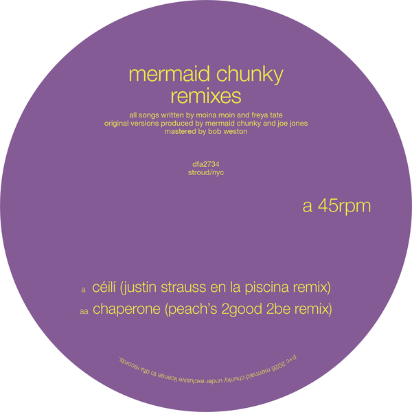 PRE-ORDER: Mermaid Chunky - Remixes 12"