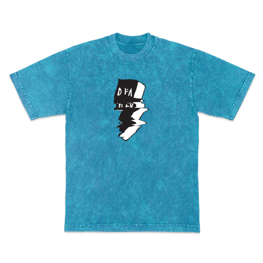 Wavy Bolt Mineral Wash T-Shirt
