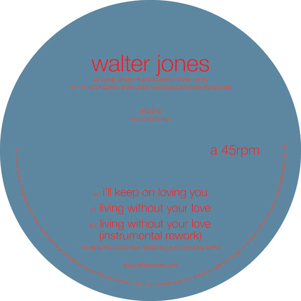 Walter Jones - I'll Keep On Loving You 12"