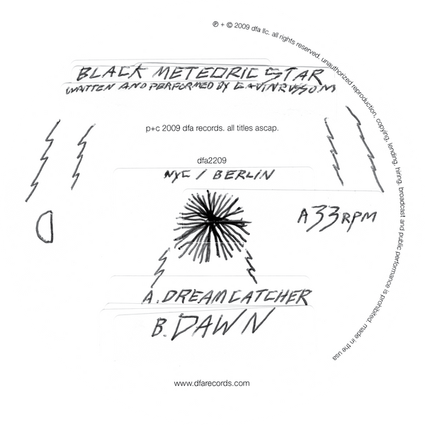 Black Meteoric Star - Dreamcatcher b/w Dawn 12"