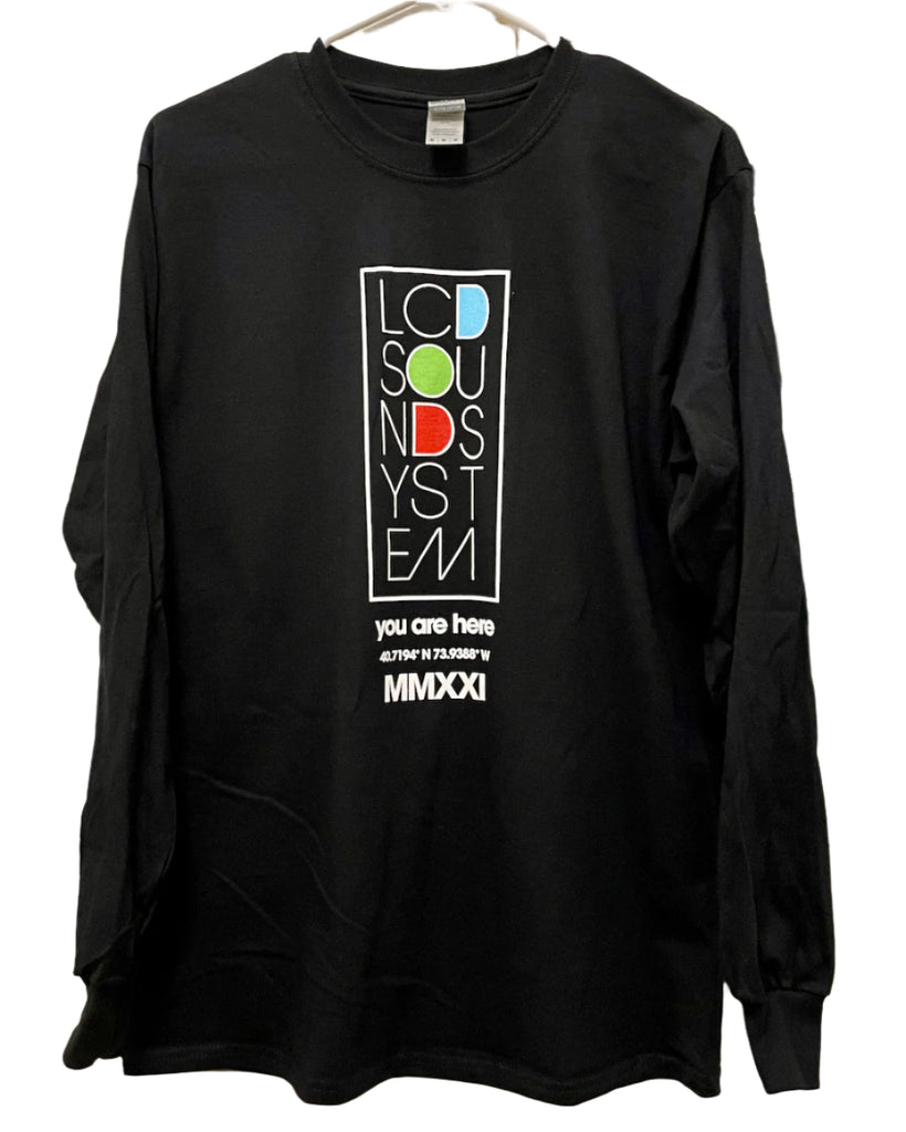LCD Soundsystem - "You Are Here" Brooklyn Steel Long Sleeve Shirt