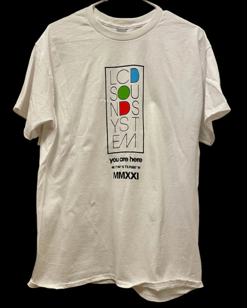 LCD Soundsystem - "You Are Here" Brooklyn Steel Short Sleeve Shirt