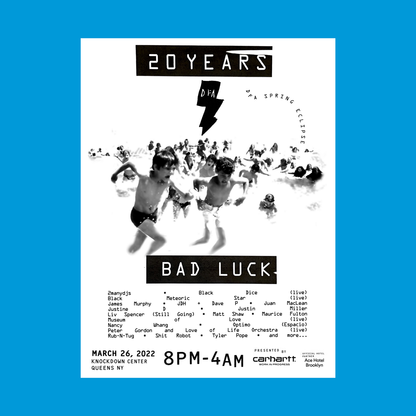 DFA20: Twenty Years Bad Luck Poster