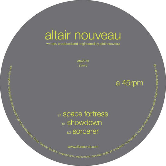 Altair Nouveau - Space Fortress 12" Vinyl