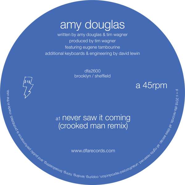 Amy Douglas - Never Saw It Coming 12"