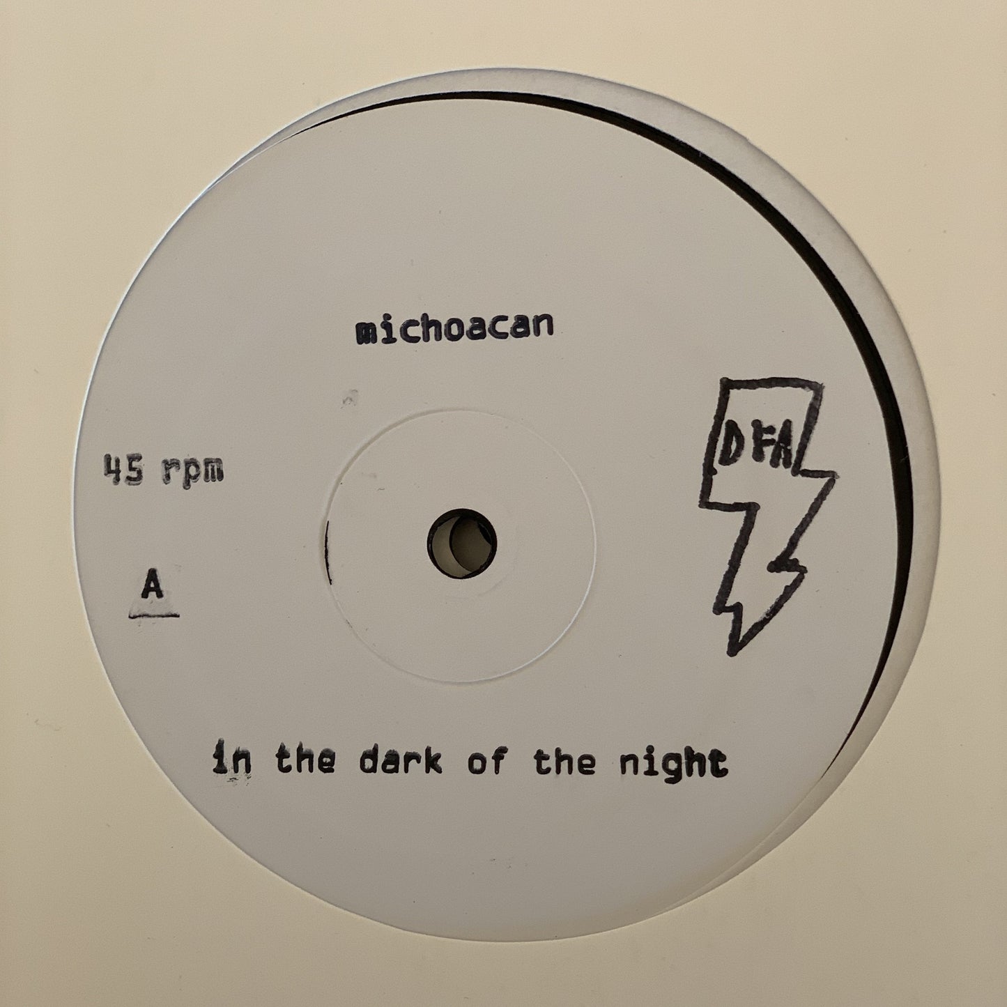 Michoacan - In The Dark Of The Night (White Label 12")